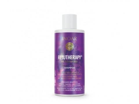 INOAR Rejutherapy Shampoo - regeneruojantis šampūnas pažeistiems plaukams, 400 ml