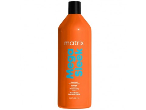 Matrix Total Results Mega Sleek Plaukus glotninantis šampūnas 1000ml