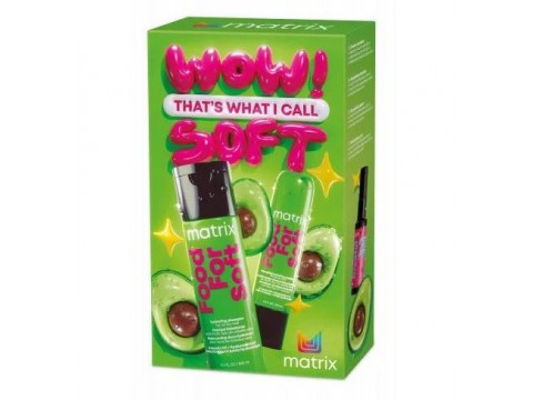 Matrix Food For Soft Gift Set plaukų priežiūros rinkinys 